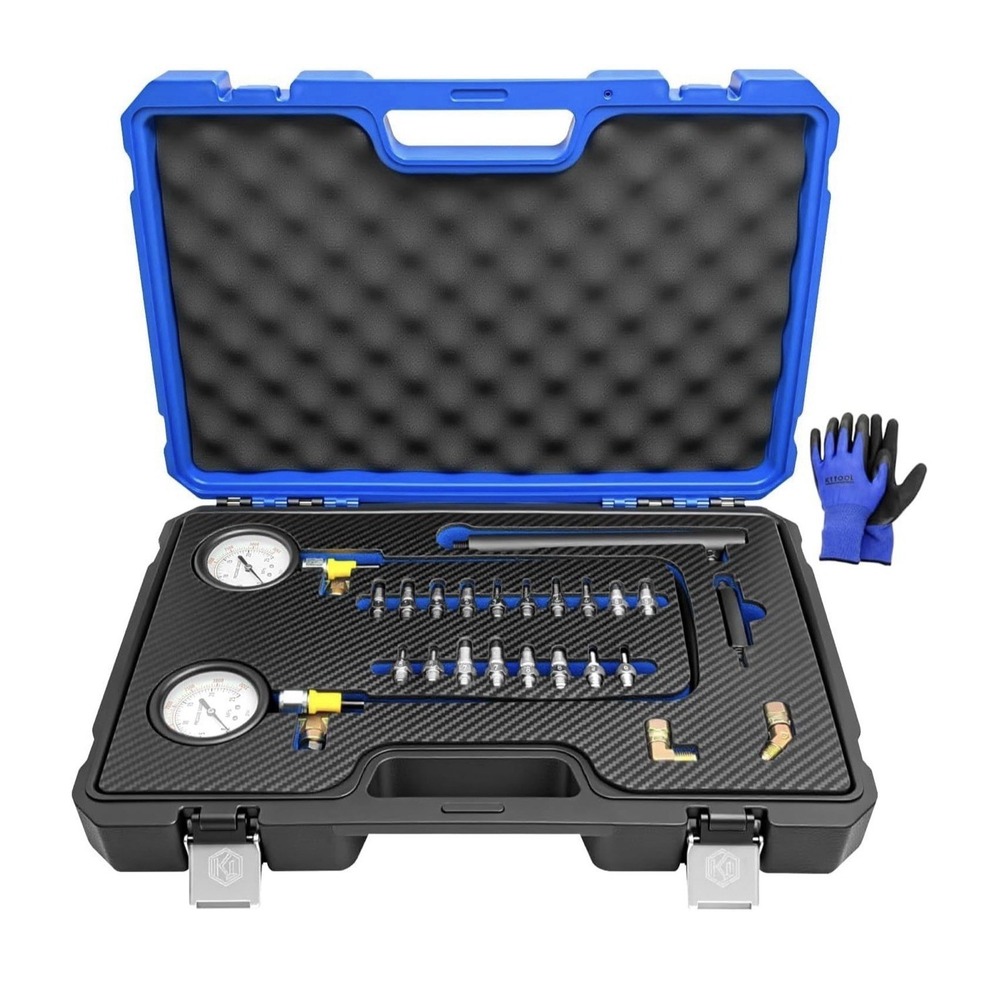Brake Pressure Tester Universal Gauge 0-3500 PSI ABS Hydraulic Oil Kit
